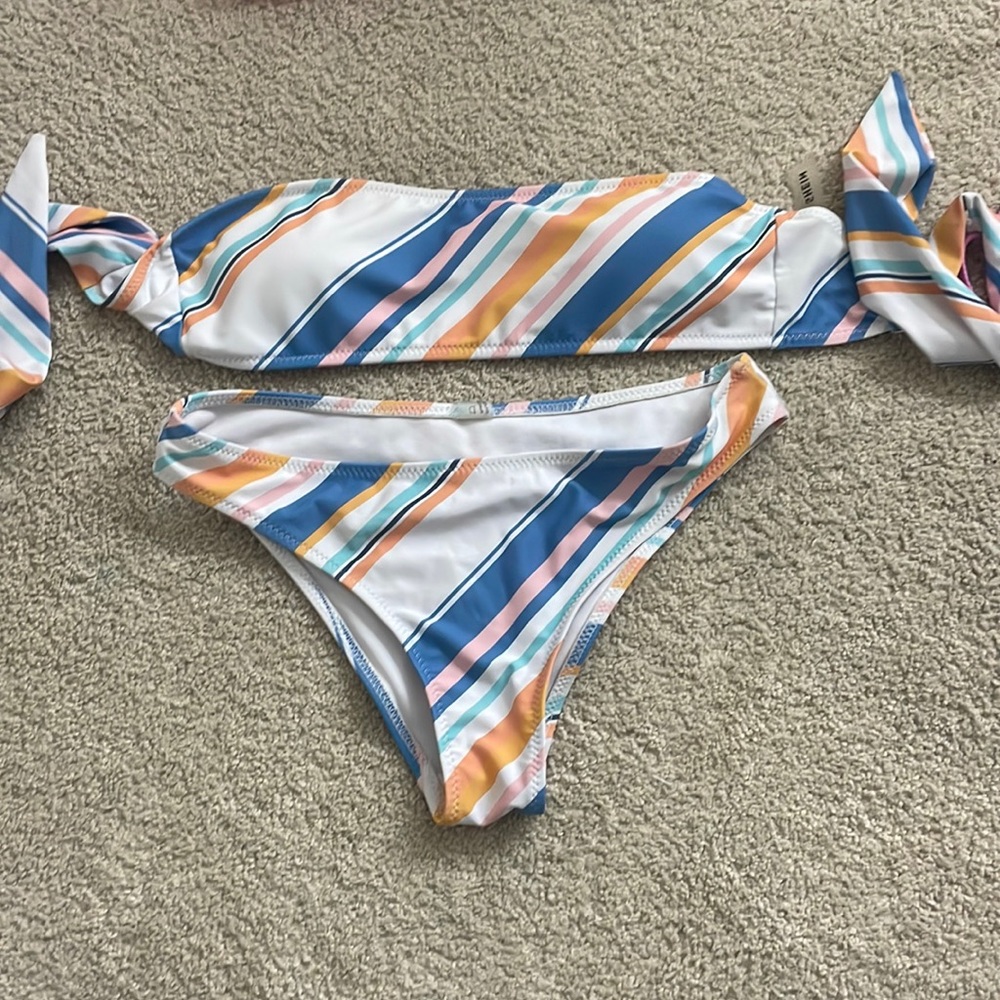 sleeveless tie bikini